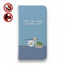 【手帳型ベルトなし】【Stick Case】【釣りざんまい】ユニークアングラー