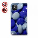 【Genuine】【手帳型ベルトなし】【Stick Case】カラフル　チョコ　フ?ルー