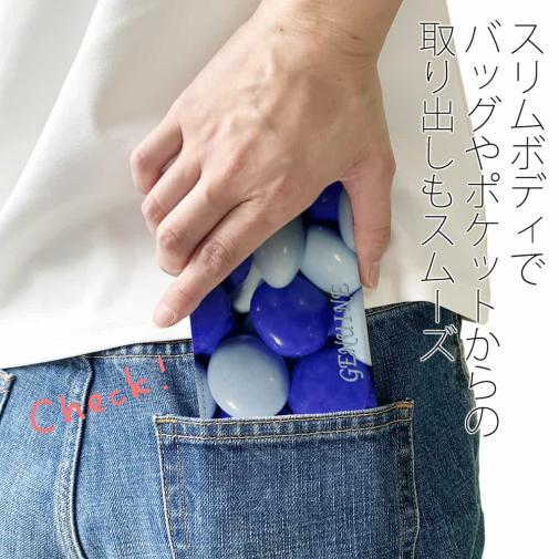 【Genuine】【手帳型ベルトなし】【Stick Case】カラフル　チョコ　フ?ルー