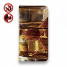 【Genuine】【手帳型ベルトなし】【Stick Case】ワイン お酒　ク?ラス　氷