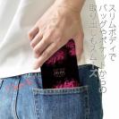 【ROMI HIME】【手帳型ベルトなし】【Stick Case】彼岸花　ピンク