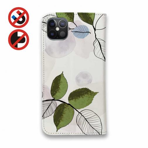 【手帳型ベルトなし】【Stick Case】プランツデザイン No.1