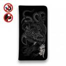 【彫姫】【手帳型ベルトなし】【Stick Case】九紋龍史進と龍　和彫りデザイン