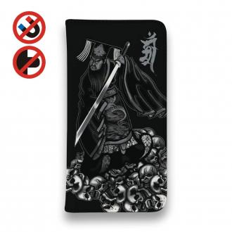 【彫姫】【手帳型ベルトなし】【Stick Case】秦の始皇帝　和彫りデザイン