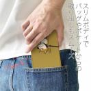 【手帳型ベルトなし】【Stick Case】イヤイヤ柴犬【赤柴】(wakat)