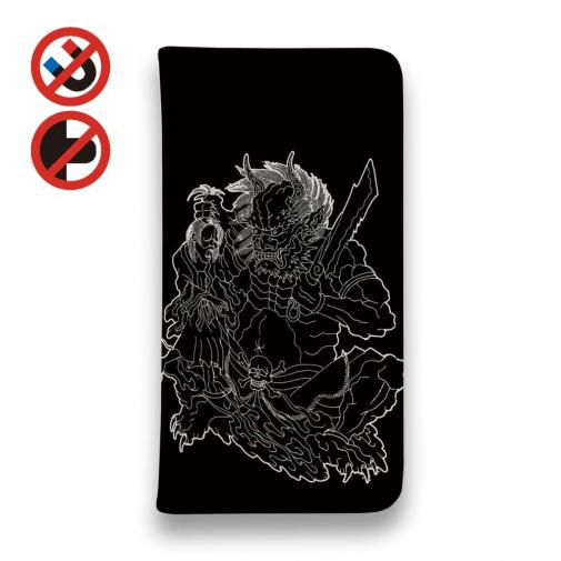 【彫姫】【手帳型ベルトなし】【Stick Case】鬼