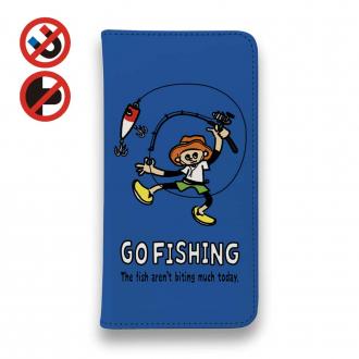 【手帳型ベルトなし】【Stick Case】【釣りざんまい】ルアー釣りが好きなんです