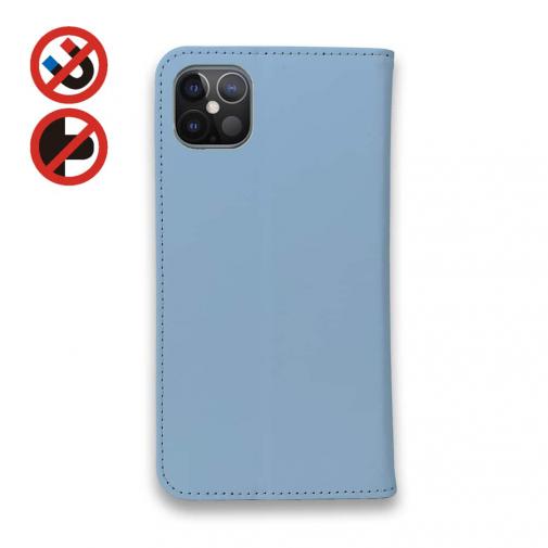 【手帳型ベルトなし】【Stick Case】【ワカボンド】WAKAMAKAシリーズ 柴犬スケボー_白柴