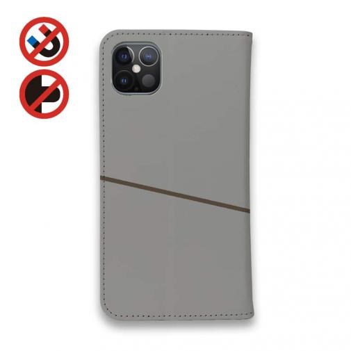 【手帳型ベルトなし】【Stick Case】イヤイヤ柴犬_彩色【黒柴】(wakat)