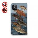 【手帳型ベルトなし】【Stick Case】【FISH MAN】ハードロックフィッシュゲーム ブルー