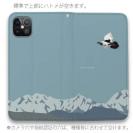 【手帳型ベルトなし】【Stick Case】【FISH MAN】山シリーズ「雷鳥／夏のオス・たそがれ」