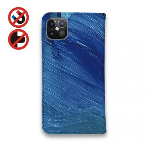 【手帳型ベルトなし】【Stick Case】Cobalt Splash