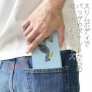 【手帳型ベルトなし】【Stick Case】ハシビロコウ_ライトブルー(wakat)
