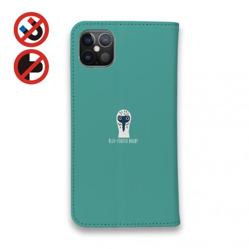 【手帳型ベルトなし】【Stick Case】ポップなアオアシカツオドリ(wakat)