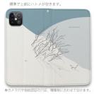 【手帳型ベルトなし】【Stick Case】【FISH MAN】山シリーズ「雷鳥／かくれんぼ」