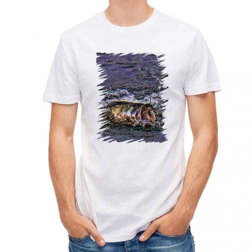 【Tシャツ】ブラックバスがバイトする瞬間