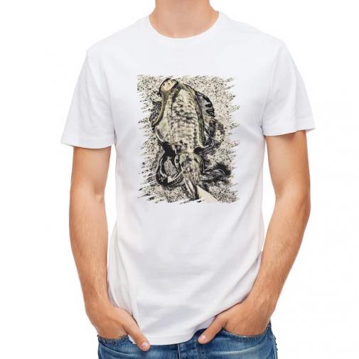 【Tシャツ】エギングでアオリイカ