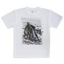 【Tシャツ】精悍なクロダイ(チヌ)