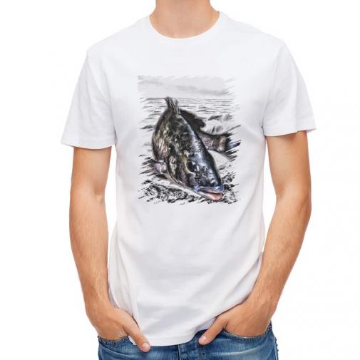 【Tシャツ】精悍なクロダイ(チヌ)