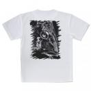 【Tシャツ】クロダイ(チヌ)　墨絵風(黒)