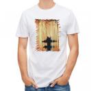 【Tシャツ】サンセットでボート釣り