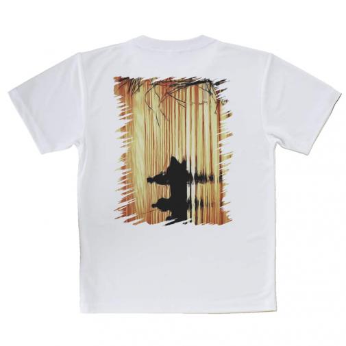 【Tシャツ】サンセットでボート釣り