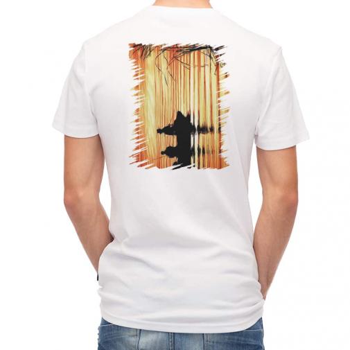 【Tシャツ】サンセットでボート釣り