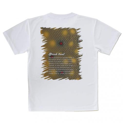 【Tシャツ】ブルックトラウトの鱗
