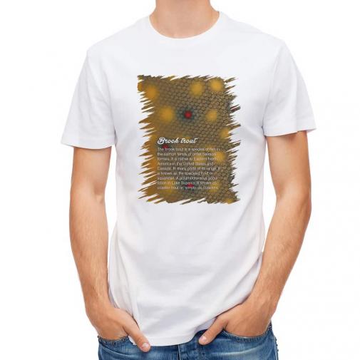【Tシャツ】ブルックトラウトの鱗