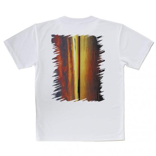 【Tシャツ】湖面と夕焼け