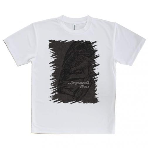 【Tシャツ】ブラックバス　皮風