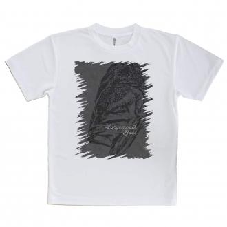 【Tシャツ】ブラックバス　灰