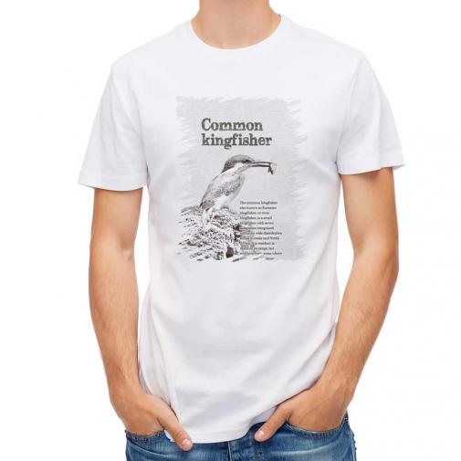 【Tシャツ】川の狩人カワセミ