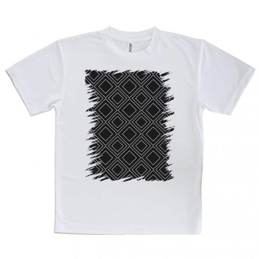【Tシャツ】パターン菱型