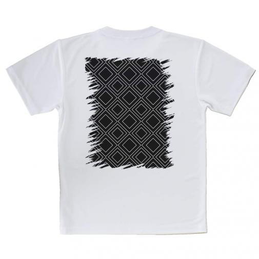 【Tシャツ】パターン菱型