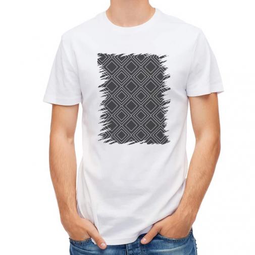 【Tシャツ】パターン菱型07