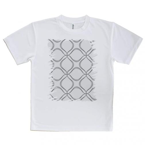 【Tシャツ】パターン網目15