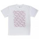 【Tシャツ】メジナ(グレ)の群れ　ピンク