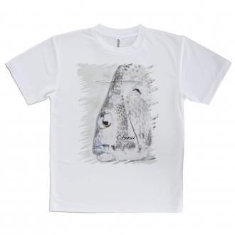 【Tシャツ】クロダイ(チヌ)手書き風