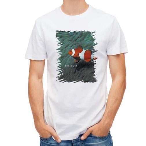 【Tシャツ】熱帯魚　No.2　カクレクマノミ