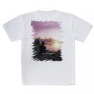 【Tシャツ】海の風景　夜明けの少女