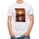 【Tシャツ】海の風景　サンセット