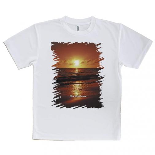 【Tシャツ】海の風景　サンセット