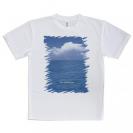 【Tシャツ】海の風景　夏の海と入道雲