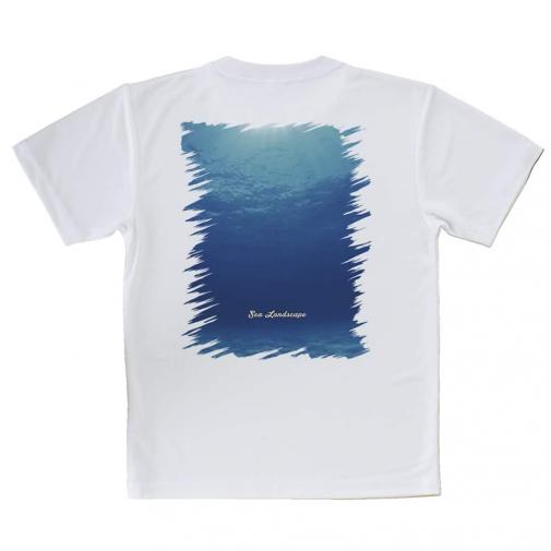 【Tシャツ】海の風景　2つの青