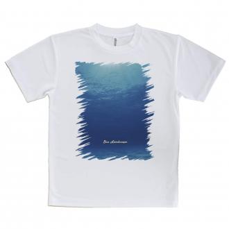 【Tシャツ】海の風景　2つの青