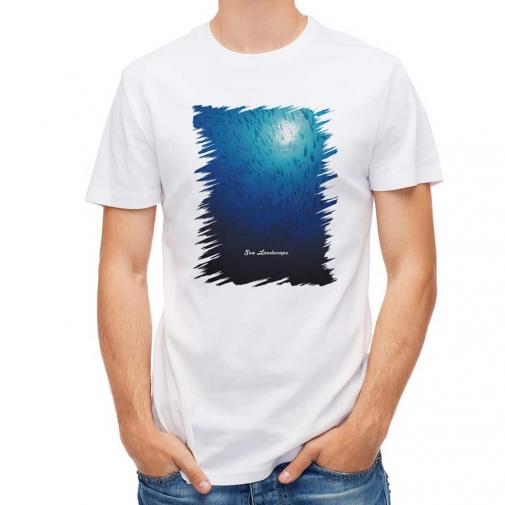 【Tシャツ】海の風景　魚影