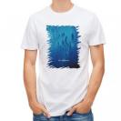 【Tシャツ】海の風景　マグロの影