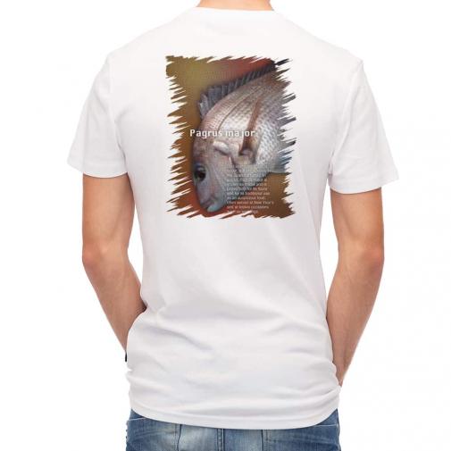 【Tシャツ】マダイのハーフトーン