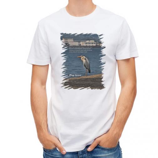 【Tシャツ】アオサギ